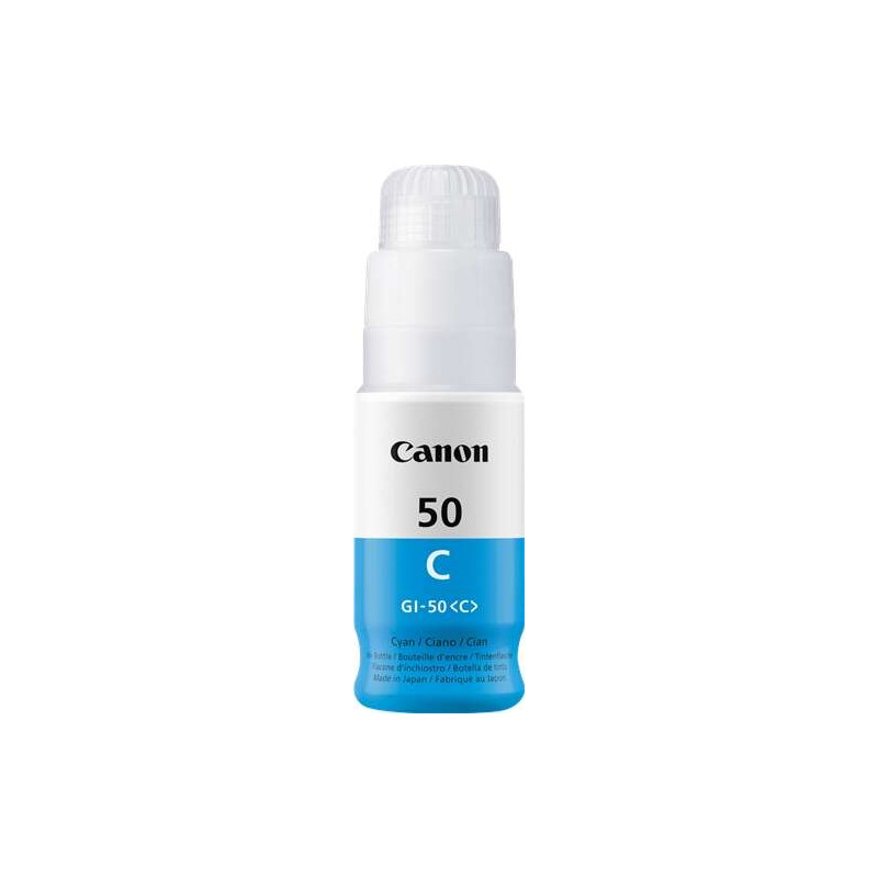 GI50 Cyan Botella de Tinta CANON Original - GI50C/3403C001