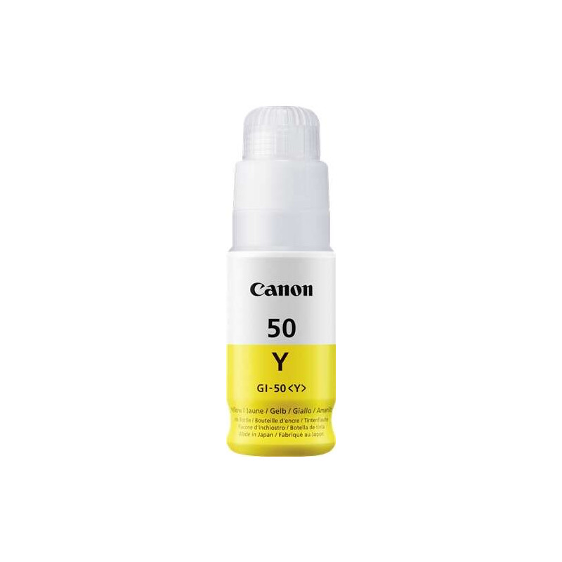 GI50 Amarillo Botella de Tinta CANON Original - GI50Y/3405C001