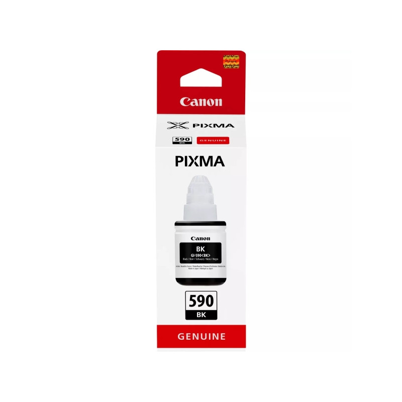 GI590 Negro Botella de Tinta CANON Original - GI590BK/1603C001