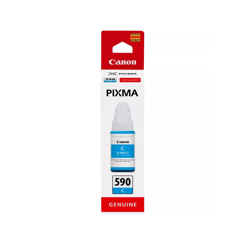 GI590 Cyan Botella de Tinta CANON Original - GI590C/1604C001