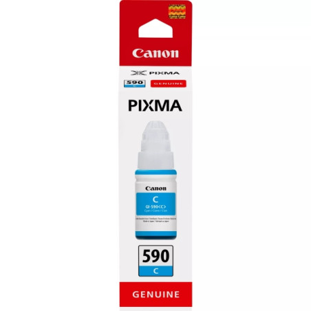 GI590 Cyan Botella de Tinta CANON Original - GI590C/1604C001