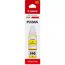 GI590 Amarillo Botella de Tinta CANON Original - GI590Y/1606C001