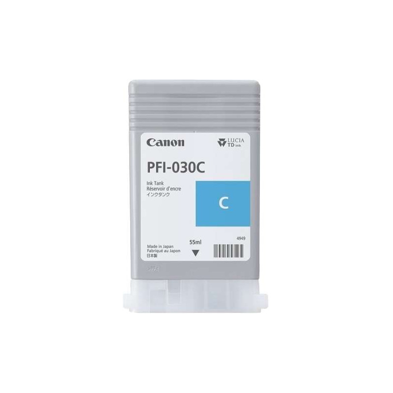 PFI030 Cyan Cartucho de Tinta CANON Original - 3490C001/PFI-030C