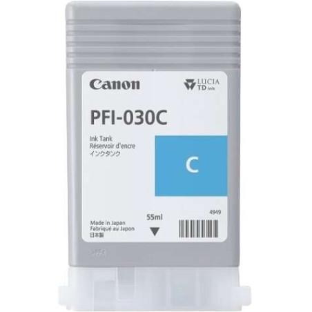 PFI030 Cyan Cartucho de Tinta CANON Original - 3490C001/PFI-030C