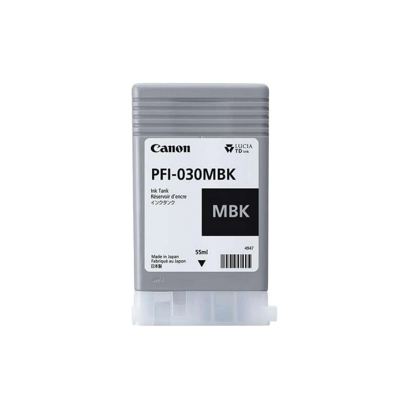 PFI030 Negro Mate Cartucho de Tinta CANON Original - 3488C001/PFI-030MBK