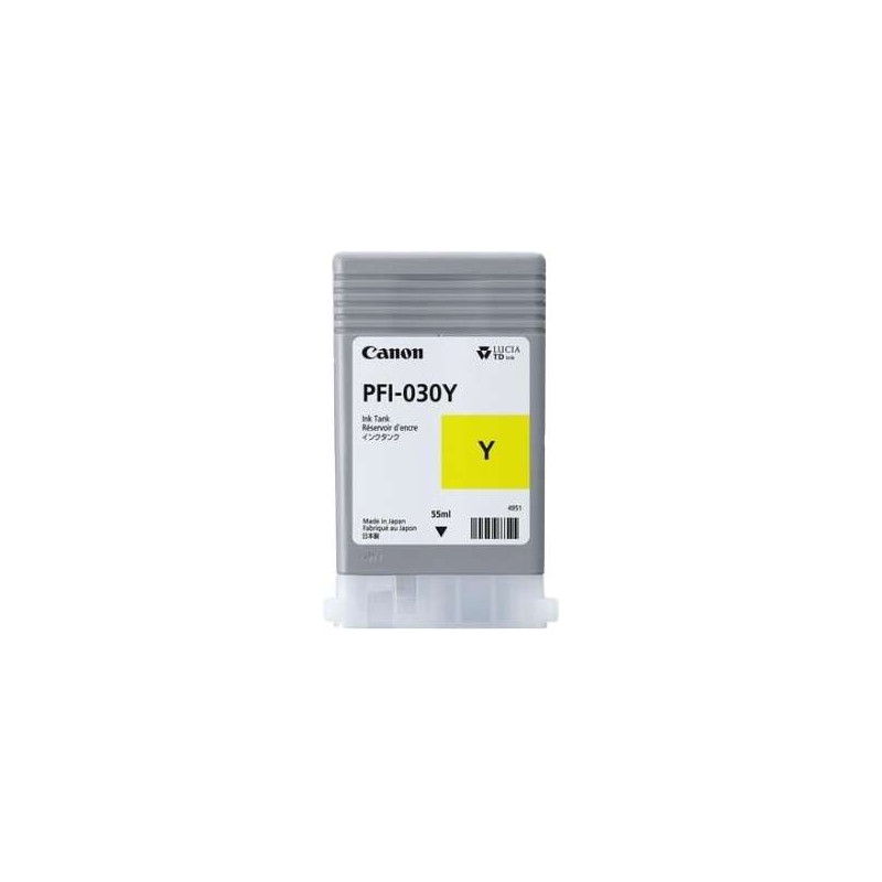 PFI030 Amarillo Cartucho de Tinta CANON Original - 3492C001/PFI-030Y