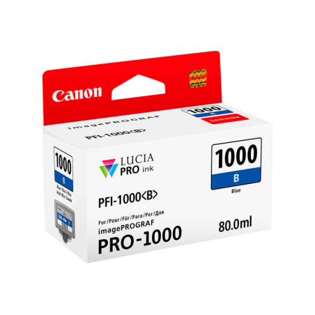 PFI1000 Blue Cartucho de Tinta CANON Original - 0555C001/PFI-1000B