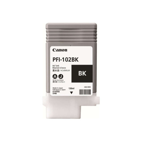 PFI102 Negro Cartucho de Tinta CANON Original - 0895B001/PFI-102BK