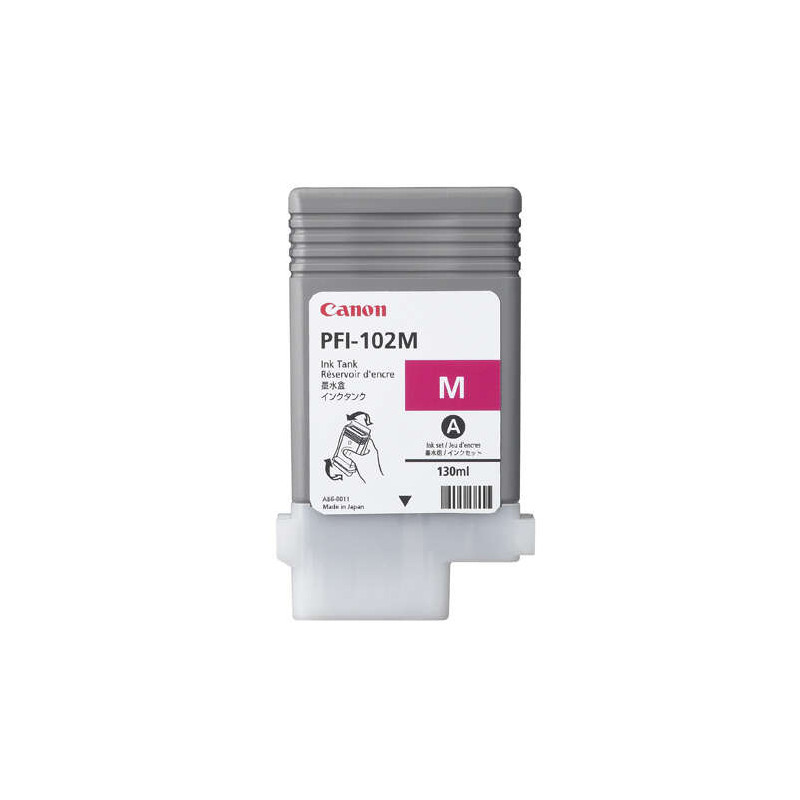 PFI102 Magenta Cartucho de Tinta CANON Original - 0897B001/PFI-102M