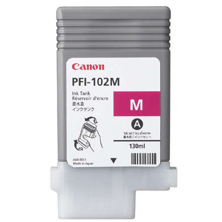 PFI102 Magenta Cartucho de Tinta CANON Original - 0897B001/PFI-102M
