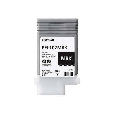 PFI102 Negro Mate Cartucho de Tinta CANON Original - 0894B001/PFI-102MBK