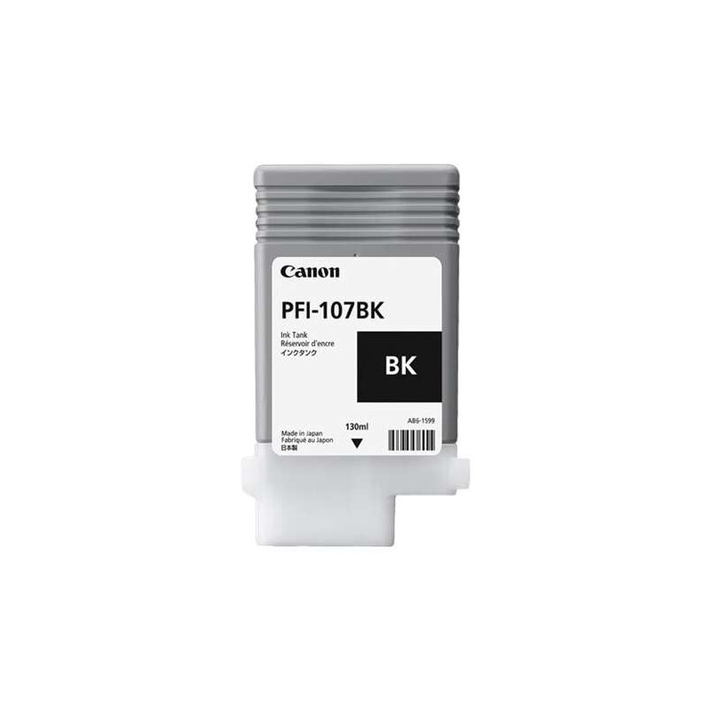 PFI107 Negro Cartucho de Tinta CANON Original - 6705B001/PFI-107BK