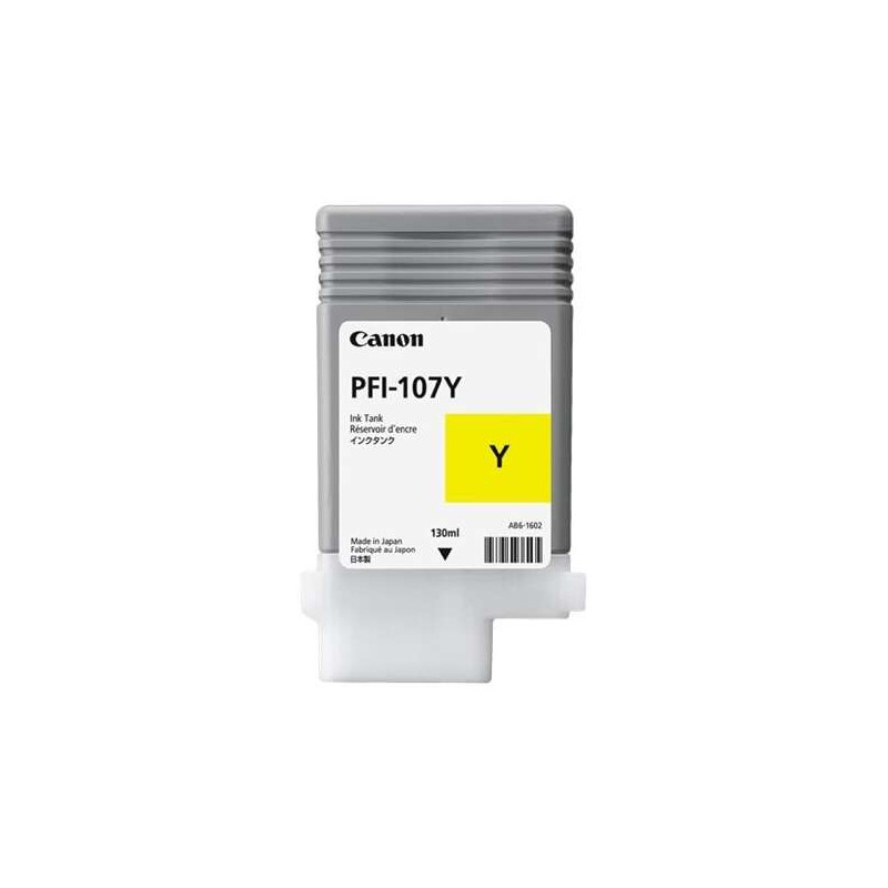 PFI107 Amarillo Cartucho de Tinta CANON Original - 6708B001/PFI-107Y