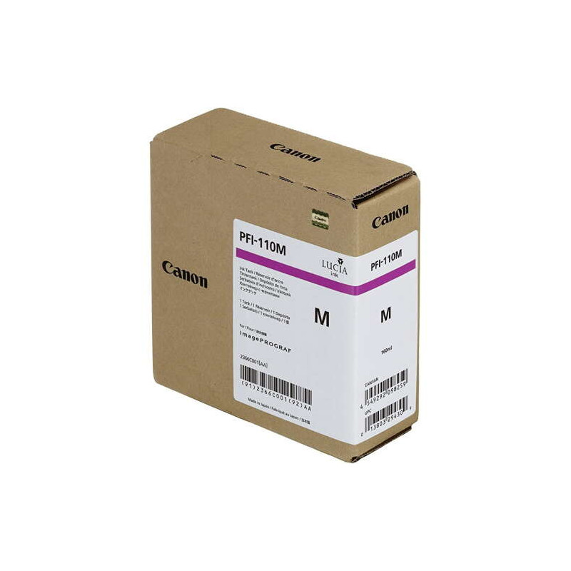 PFI110 Magenta Cartucho de Tinta CANON Original - 2366C001/PFI-110M