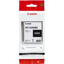 PFI120 Negro Mate Cartucho de Tinta CANON Original - 2884C001/PFI-120MBK