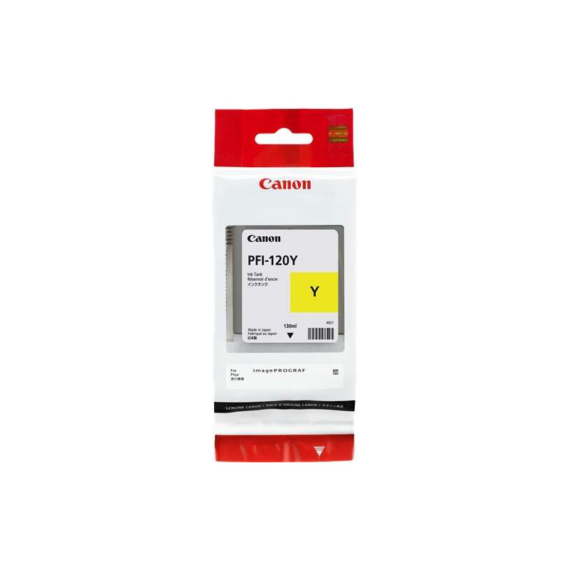 PFI120 Amarillo Cartucho de Tinta CANON Original - 2888C001/PFI-120Y