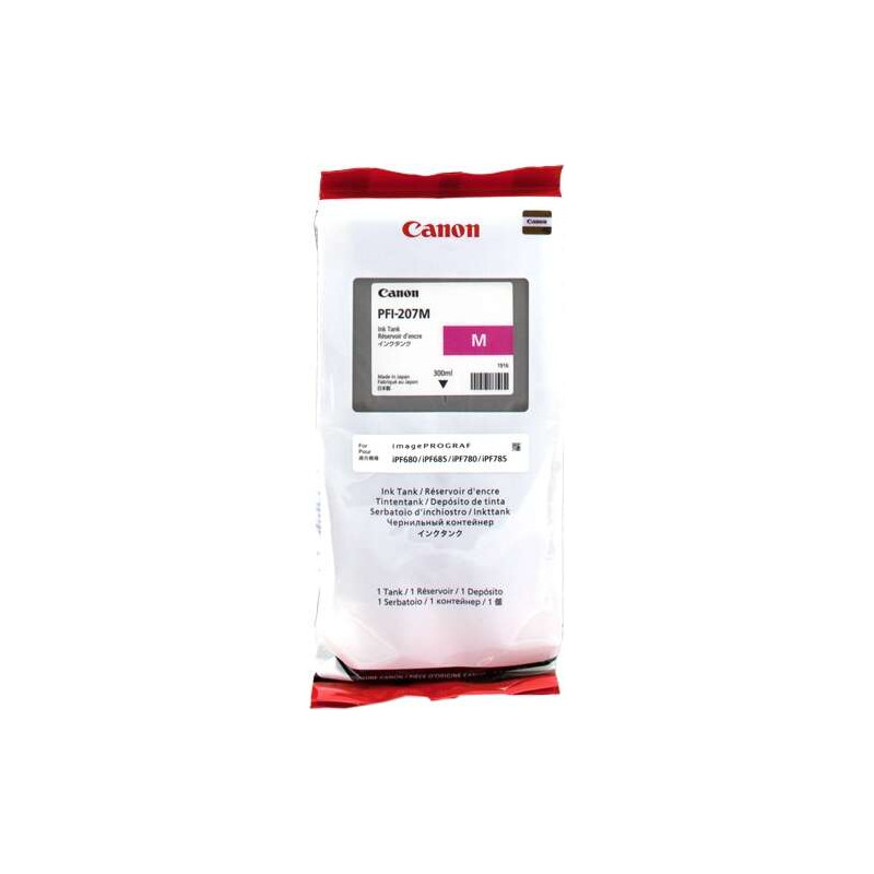 PFI207 Magenta Cartucho de Tinta CANON Original - 8791B001/PFI-207M