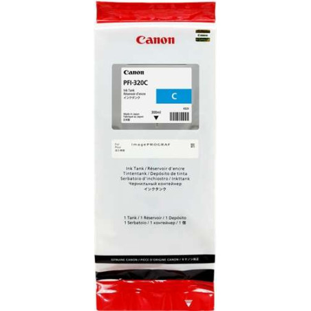 PFI320 Cyan Cartucho de Tinta CANON Original - 2891C001/PFI-320C