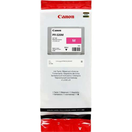 PFI320 Magenta Cartucho de Tinta CANON Original - 2892C001/PFI-320M