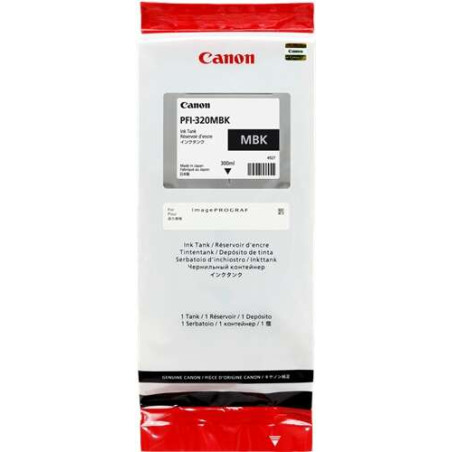 PFI320 Negro Mate Cartucho de Tinta CANON Original - 2889C001/PFI-320MBK