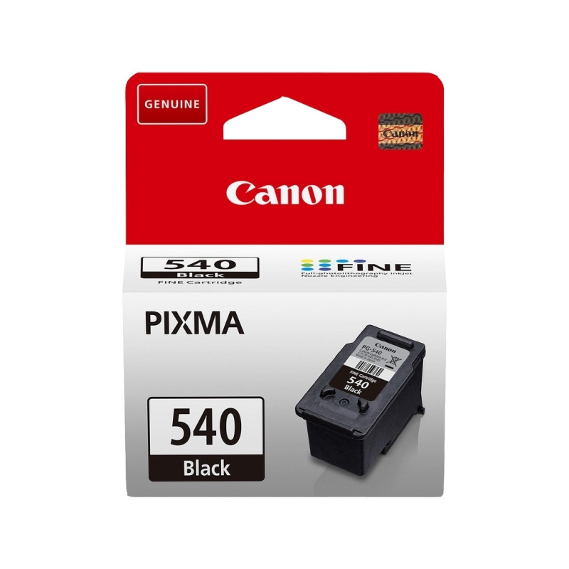 PG540 Negro Cartucho de Tinta CANON Original - 5225B001/5225B004/5225B005
