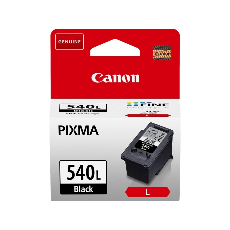 PG540L Negro Cartucho de Tinta CANON Original - 5224B001/5224B010/5224B011/5222B004/5222B005/5222B001