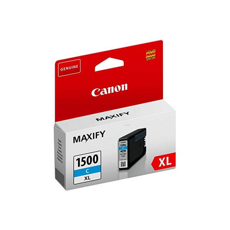 PGI1500XL Cyan Cartucho de Tinta CANON Original - 9193B001