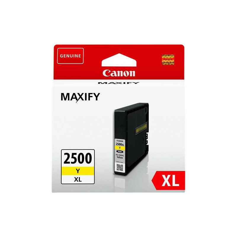 PGI2500XL Amarillo Cartucho de Tinta CANON Original - 9267B001