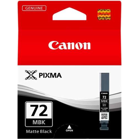 PGI72 Negro Mate Cartucho de Tinta CANON Original - 6402B001