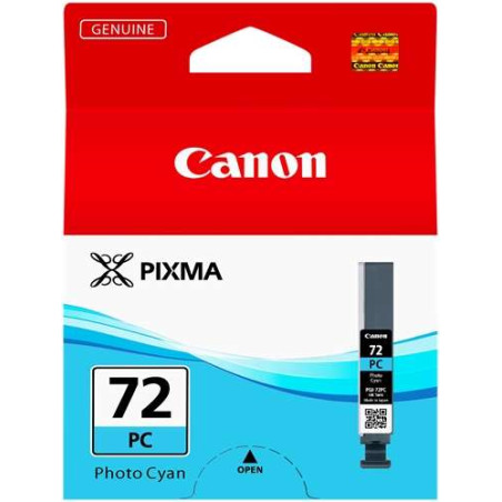 PGI72 Cyan Photo Cartucho de Tinta CANON Original - 6407B001