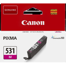 CLI531 Magenta Cartucho de Tinta CANON Original - 6120C001/CLI531M