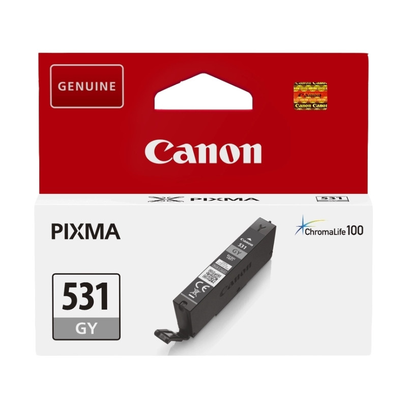 CLI531 Gris Cartucho de Tinta CANON Original - 6122C001/CLI531GY