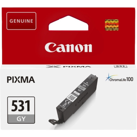 CLI531 Gris Cartucho de Tinta CANON Original - 6122C001/CLI531GY
