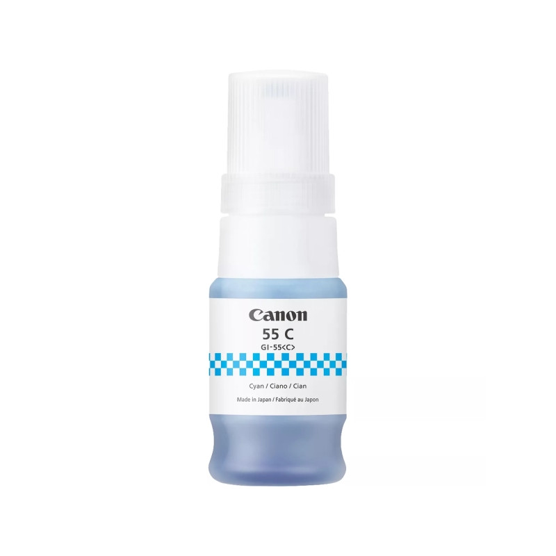 GI55 Cyan Botella de Tinta CANON Original - GI55C/6289C001