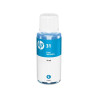 HP 31 Tinta 1VU26AE Botella de Tinta Cian Original