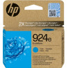 HP 924e XL Tinta 4K0U7NE Cartucho de Tinta Cian Original