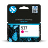 HP 937 Tinta 4S6W3NE Cartucho de Tinta Magenta Original