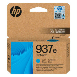 HP 937e XL Tinta 4S6W6NE Cartucho de Tinta Cian Original