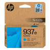 HP 937e XL Tinta 4S6W6NE Cartucho de Tinta Cian Original