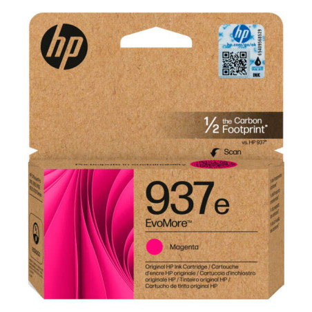 HP 937e XL Tinta 4S6W7NE Cartucho de Tinta Magenta Original