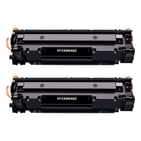 Tóner HP CE285A/CE278A/CB435A/CB436A Pack de 2 Cartuchos de
