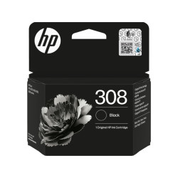 HP 308 Tinta 7FP21UE Cartucho de Tinta Negro Original