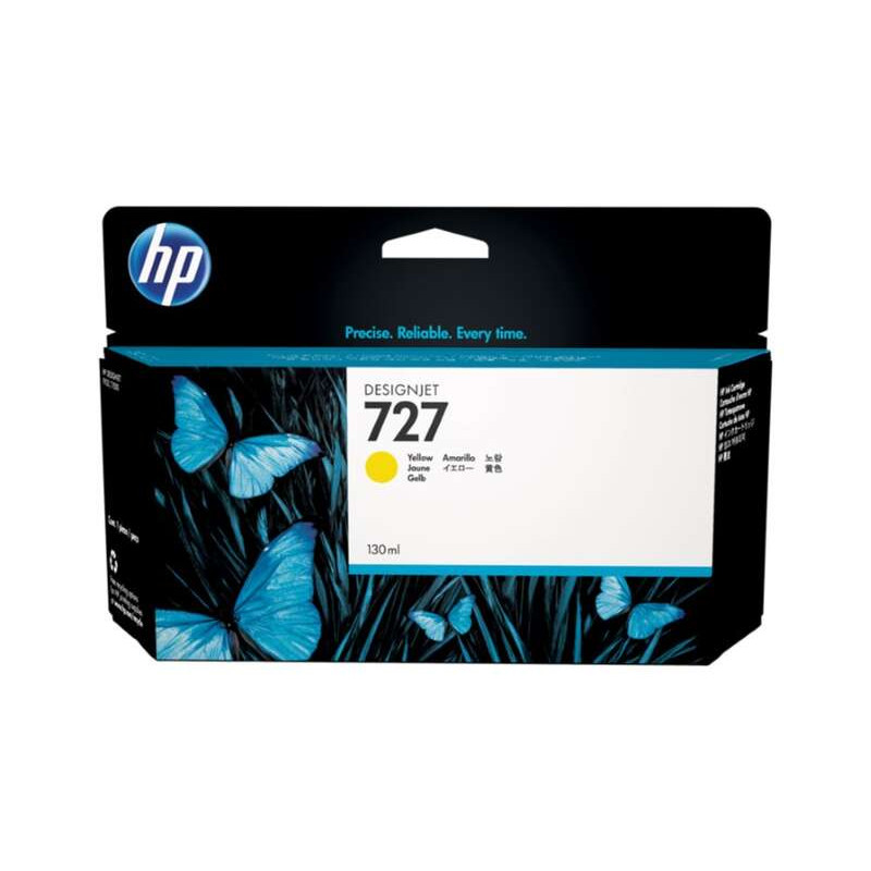HP 727 Tinta B3P21A Cartucho de Tinta Amarillo Original