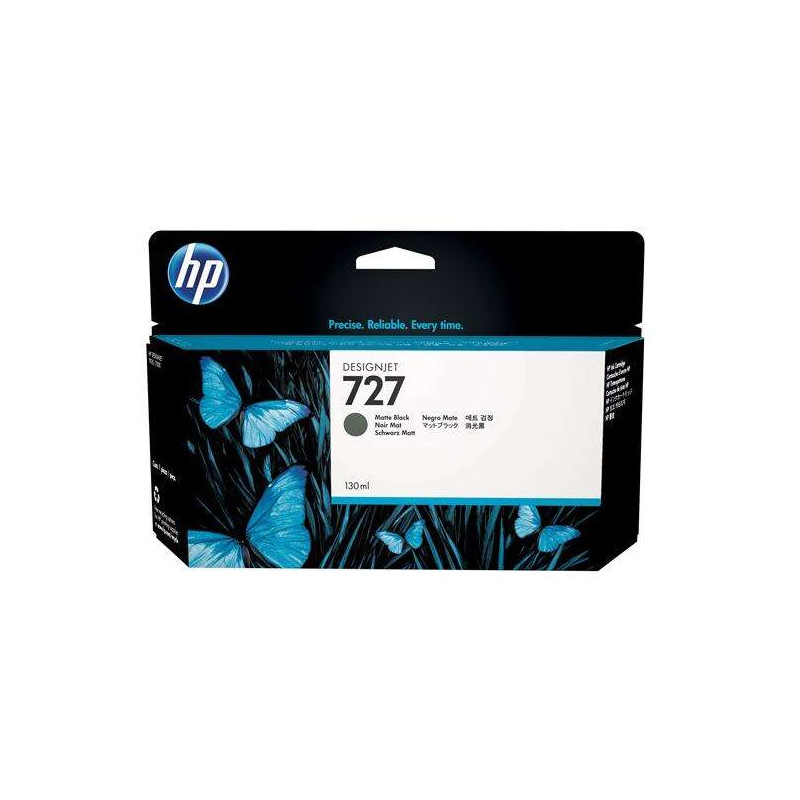 HP 727 Tinta B3P22A Cartucho de Tinta Negro Mate Original