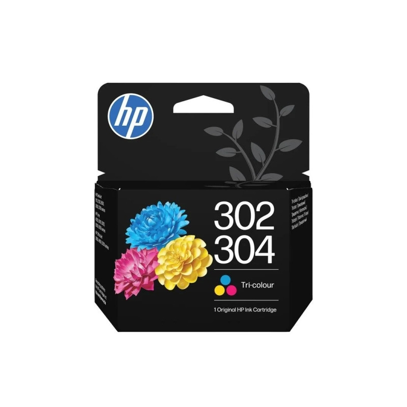 HP 302/304 Tinta B7RT6AE/F6U65AE/N9K05AE Cartucho de Tinta Tricolor Original