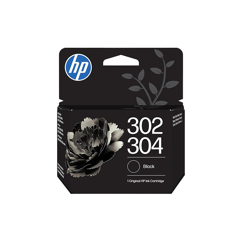 HP 302/304 Tinta B7RT7AE/F6U66AE/N9K06AE Cartucho de Tinta Negro Original