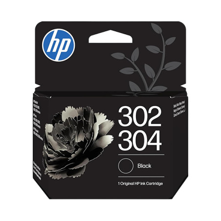 HP 302/304 Tinta B7RT7AE/F6U66AE/N9K06AE Cartucho de Tinta Negro Original