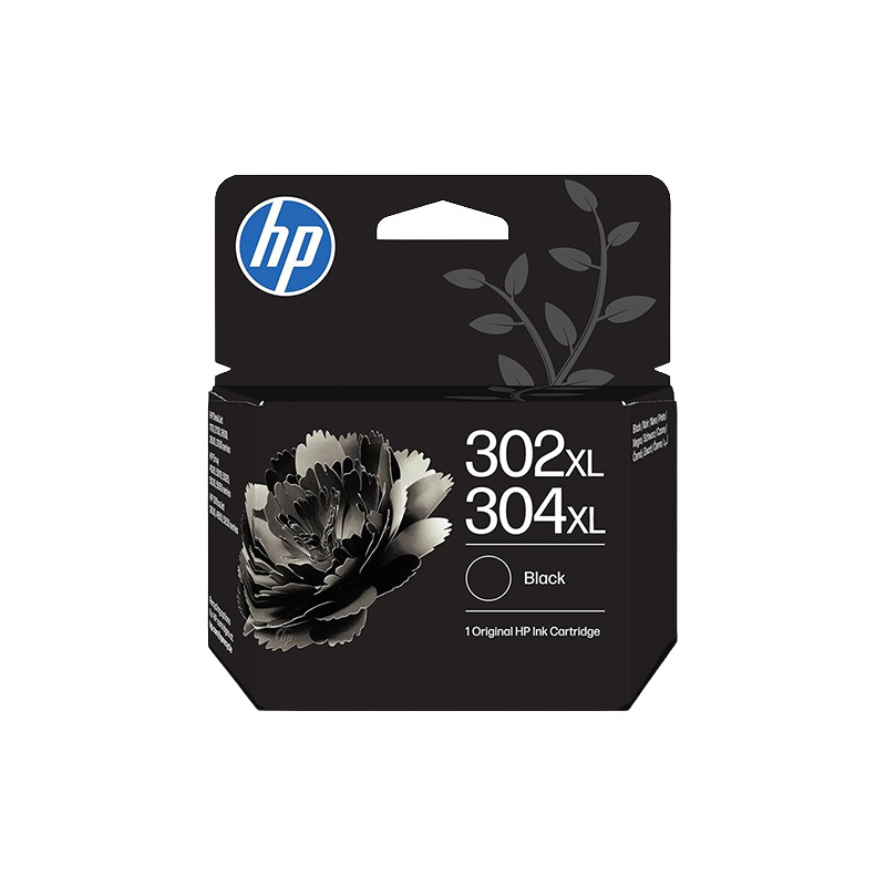 HP 302XL/304XL Tinta B7RT9AE/F6U68AE/N9K08AE Cartucho de Tinta Negro Original