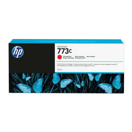 HP 773C Cromatico Tinta C1Q38A Cartucho de Tinta Rojo Original