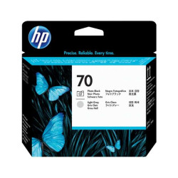 70 Negro Photo/Gris Claro Cabezal de Impresion HP Original - C9407A